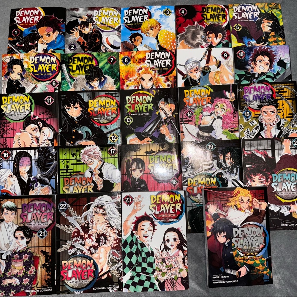 set of animation books